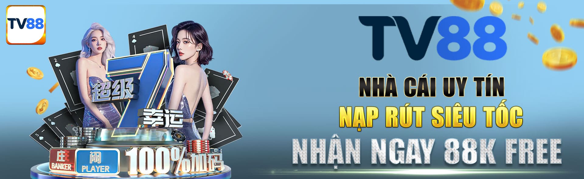 banner nhà cái uy tín tv88