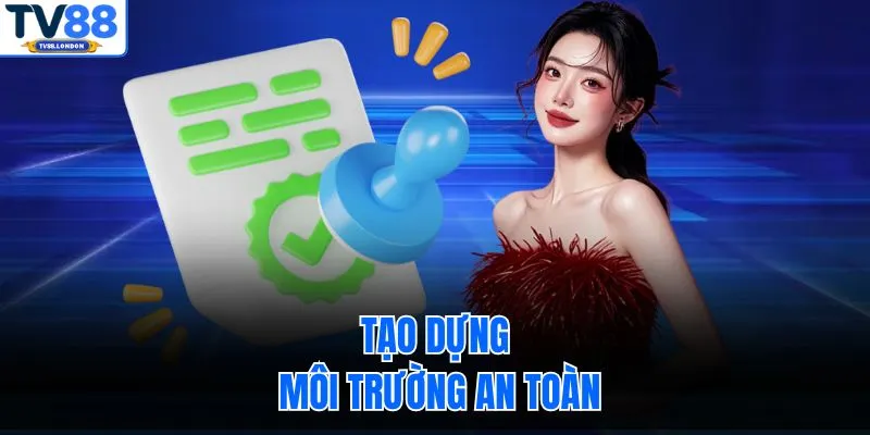 Tạo dựng môi trường an toàn